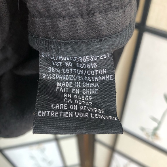 TRIBAL Black Velvet Suit Vest for Women. Size 10. - Picture 7 of 7